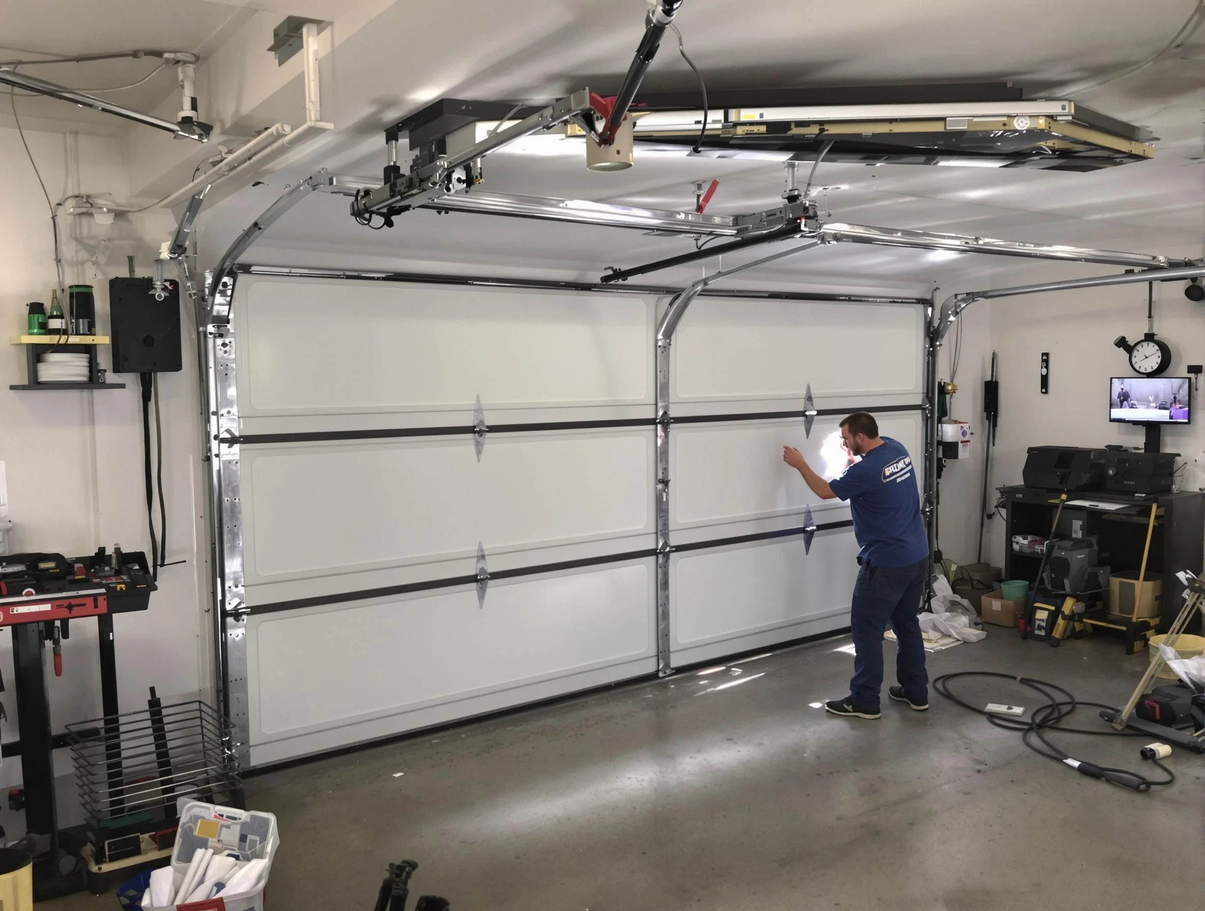 Professional garage door repair service by Woburn Garage Door Repair in Woburn